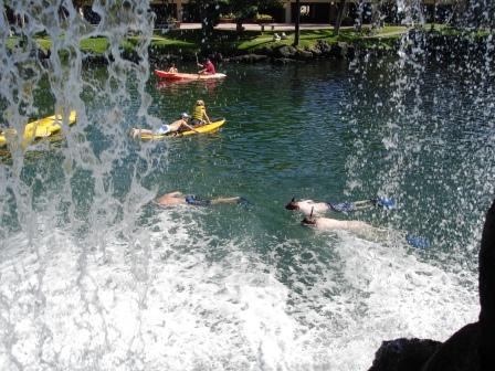 Hilton lagoon
